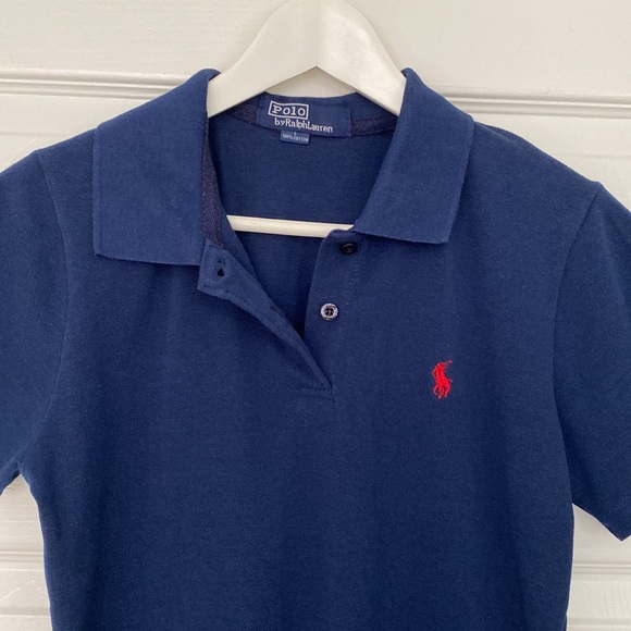 NWOT Polo by Ralph Lauren Boys Navy Polo Shirt Size L - Picture 4 of 6